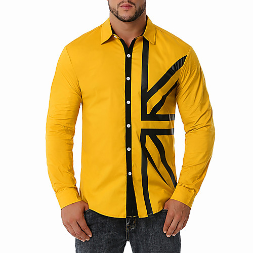 Men's Shirt Other Prints Graphic Long Sleeve Daily Tops Cotton Black Blue Orange
Men's Shirt Other Prints Graphic Long Sleeve Daily Tops Cotton Black Blue Orange