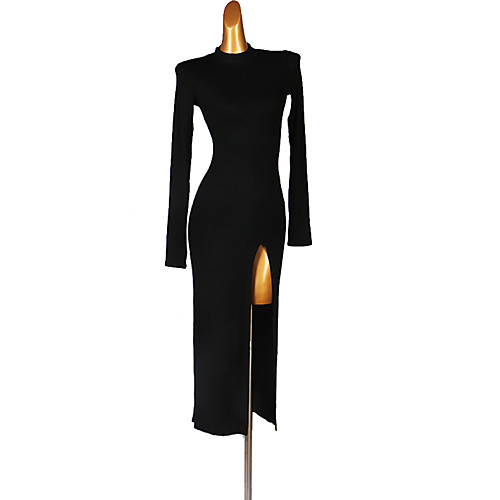 Latin Dance Dress Split Split Joint Women's Performance Long Sleeve Milk Fiber
Latin Dance Dress Split Split Joint Women's Performance Long Sleeve Milk Fiber