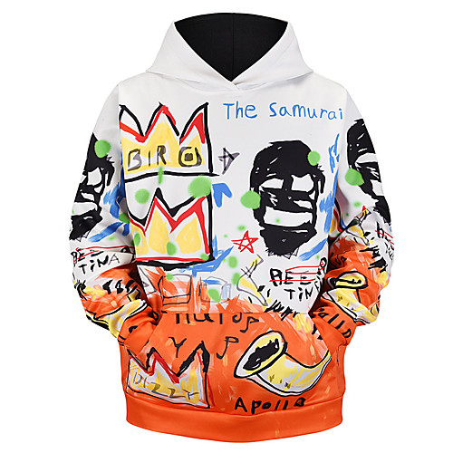 Men's Pullover Hoodie Sweatshirt Graphic 3D Cartoon Hooded Halloween Daily 3D Print Basic Hoodies Sweatshirts Long Sleeve White
Men's Pullover Hoodie Sweatshirt Graphic 3D Cartoon Hooded Halloween Daily 3D Print Basic Hoodies Sweatshirts Long Sleeve White