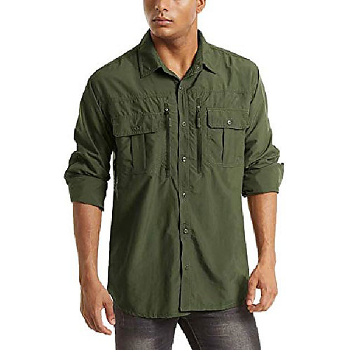 Outdoor Breathable Quick Dry Sweat-wicking Wear Resistance Autumn / Fall Spring Camping / Hiking Hunting Climbing Gray Army Green khaki / Summer
Outdoor Breathable Quick Dry Sweat-wicking Wear Resistance Autumn / Fall Spring Camping / Hiking Hunting Climbing Gray Army Green khaki / Summer
