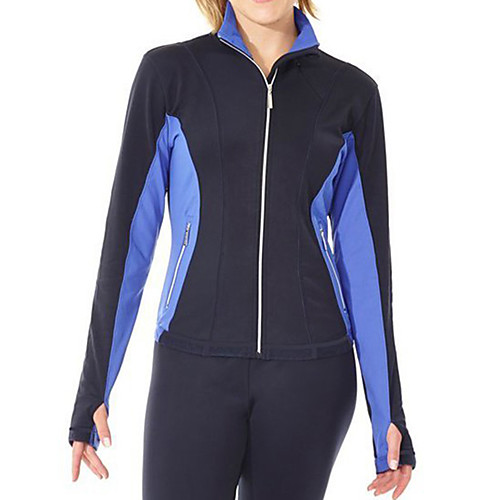 Figure Skating Fleece Jacket Women's Girls' Ice Skating Jacket Top Black Stretchy Training Skating Wear Warm Patchwork Long Sleeve Ice Skating Winter Sports Figure Skating / Kids 
Figure Skating Fleece Jacket Women's Girls' Ice Skating Jacket Top Black Stretchy Training Skating Wear Warm Patchwork Long Sleeve Ice Skating Winter Sports Figure Skating / Kids