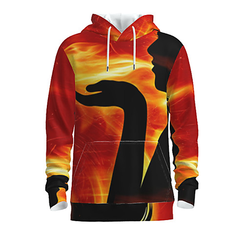 Men's Pullover Hoodie Sweatshirt Graphic Animal Daily 3D Print Basic Hoodies Sweatshirts Orange
Men's Pullover Hoodie Sweatshirt Graphic Animal Daily 3D Print Basic Hoodies Sweatshirts Orange