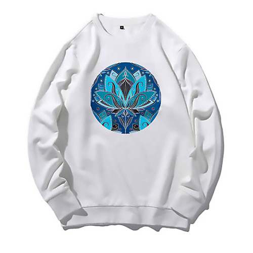 Men's Pullover Sweatshirt Graphic Abstract Round Neck Daily Other Prints Basic Hoodies Sweatshirts Long Sleeve White
Men's Pullover Sweatshirt Graphic Abstract Round Neck Daily Other Prints Basic Hoodies Sweatshirts Long Sleeve White