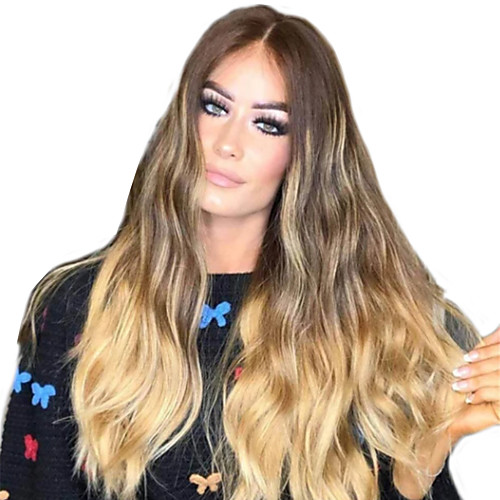 Synthetic Wig Body Wave Middle Part Wig Very Long Brown Synthetic Hair 26 inch Women's Classic Ombre Hair Middle Part Brown
Synthetic Wig Body Wave Middle Part Wig Very Long Brown Synthetic Hair 26 inch Women's Classic Ombre Hair Middle Part Brown