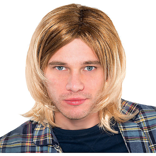 Cosplay Wig Grunge Curly Pixie Cut Asymmetrical Wig Short Light golden Synthetic Hair Men's Fashionable Design Cosplay Cool Blonde
Cosplay Wig Grunge Curly Pixie Cut Asymmetrical Wig Short Light golden Synthetic Hair Men's Fashionable Design Cosplay Cool Blonde