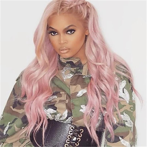 Synthetic Wig Body Wave Middle Part Wig Very Long Pink Synthetic Hair 26 inch Women's Cosplay Classic Exquisite Pink
Synthetic Wig Body Wave Middle Part Wig Very Long Pink Synthetic Hair 26 inch Women's Cosplay Classic Exquisite Pink