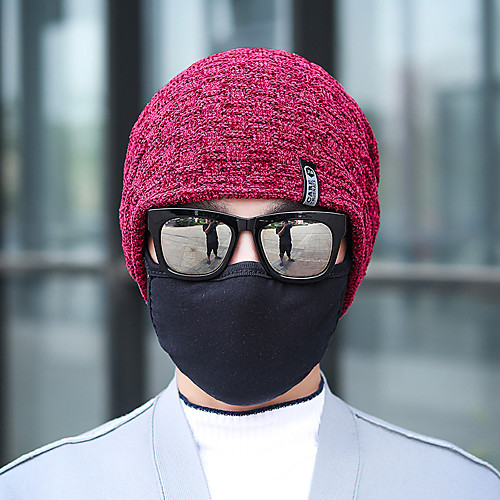 Men's Hiking Cap Beanie Hat 1 set Winter Outdoor Windproof Warm Soft Thick Skull Cap Beanie Solid Color Woolen Cloth Dark Gray Black Blue for Fishing Climbing Running
Men's Hiking Cap Beanie Hat 1 set Winter Outdoor Windproof Warm Soft Thick Skull Cap Beanie Solid Color Woolen Cloth Dark Gray Black Blue for Fishing Climbing Running
