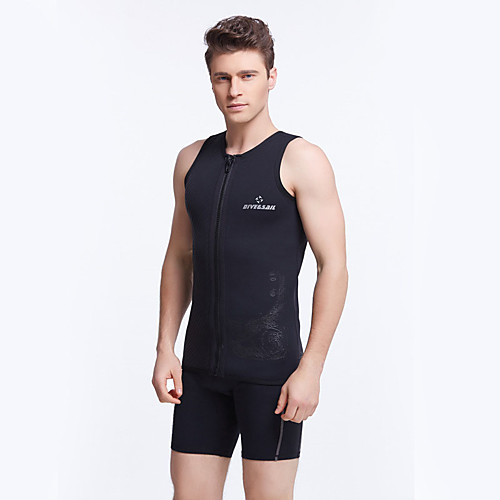 men's wetsuit top neoprene vest with front zipper, uv protection, sleeveless workout top for swimming, diving, surfing and canoeing (black, 4xl)
men's wetsuit top neoprene vest with front zipper, uv protection, sleeveless workout top for swimming, diving, surfing and canoeing (black, 4xl)
