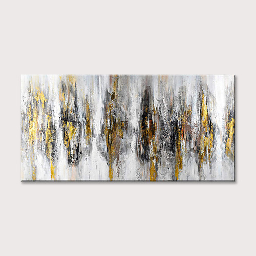 Oil Painting Hand Painted Horizontal Abstract Modern Rolled Canvas (No Frame)
Oil Painting Hand Painted Horizontal Abstract Modern Rolled Canvas (No Frame)