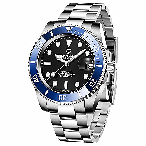pagani design men's watches japanese automatic mechanical 40mm sport waterproof stainless steel sapphire glass wrist watch
pagani design men's watches japanese automatic mechanical 40mm sport waterproof stainless steel sapphire glass wrist watch