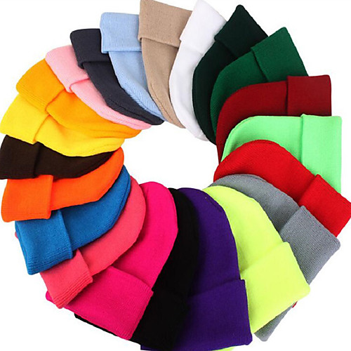 Women's Men's Hiking Cap Beanie Hat 1 PCS Winter Outdoor Thermal Warm Breathable Warm Soft Skull Cap Beanie Solid Color Wool Cotton Blend White Black Purple for Fishing Climbing Traveling
Women's Men's Hiking Cap Beanie Hat 1 PCS Winter Outdoor Thermal Warm Breathable Warm Soft Skull Cap Beanie Solid Color Wool Cotton Blend White Black Purple for Fishing Climbing Traveling