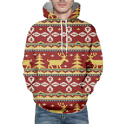Men's Pullover Hoodie Sweatshirt Striped Graphic 3D Christmas Daily 3D Print 3D Print Christmas Hoodies Sweatshirts Red
Men's Pullover Hoodie Sweatshirt Striped Graphic 3D Christmas Daily 3D Print 3D Print Christmas Hoodies Sweatshirts Red