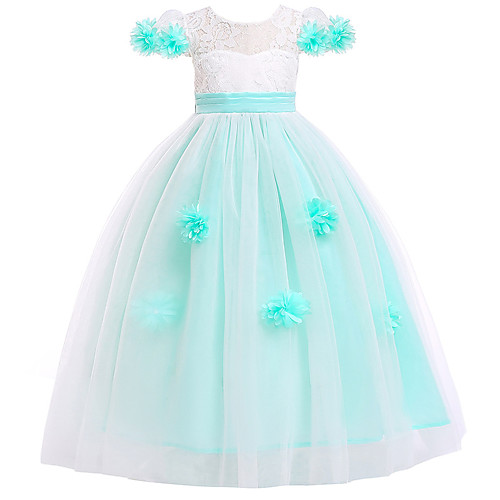 Princess Dress Party Costume Flower Girl Dress Girls' Movie Cosplay Princess Pink Green Dress Children's Day Masquerade Polyester
Princess Dress Party Costume Flower Girl Dress Girls' Movie Cosplay Princess Pink Green Dress Children's Day Masquerade Polyester