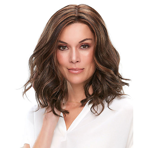 Synthetic Wig Curly Asymmetrical Wig Medium Length Brown Synthetic Hair Women's Fashionable Design Exquisite Fluffy Brown
Synthetic Wig Curly Asymmetrical Wig Medium Length Brown Synthetic Hair Women's Fashionable Design Exquisite Fluffy Brown