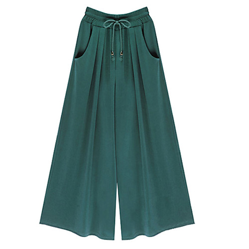 women's elastic waist wide leg solid soft casual palazzo capri culottes pants m yellow
women's elastic waist wide leg solid soft casual palazzo capri culottes pants m yellow