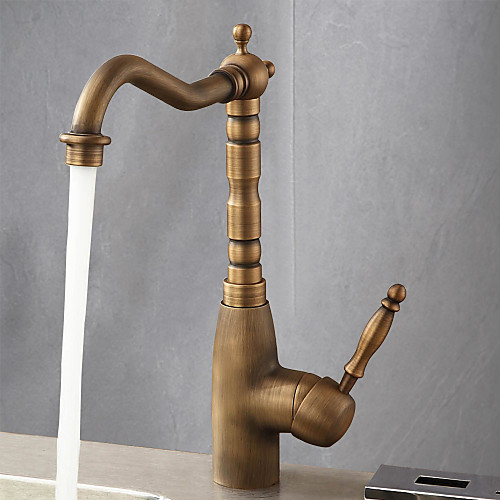 1279 Sprinkle Kitchen Faucets Single Handle One Hole Antique Polished Brass Faucet Centerset Adjustable to Cold and Hot Water
1279 Sprinkle Kitchen Faucets Single Handle One Hole Antique Polished Brass Faucet Centerset Adjustable to Cold and Hot Water