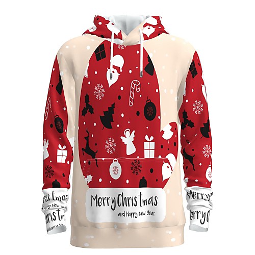 Men's Pullover Hoodie Sweatshirt Graphic 3D Letter Christmas Daily 3D Print 3D Print Christmas Hoodies Sweatshirts Red
Men's Pullover Hoodie Sweatshirt Graphic 3D Letter Christmas Daily 3D Print 3D Print Christmas Hoodies Sweatshirts Red