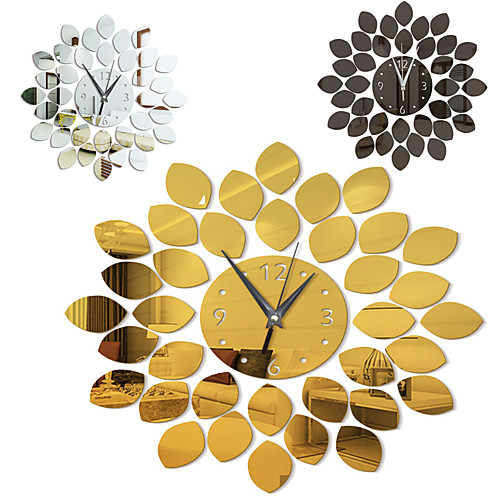 Leaves / Wall Clock / Botanical Wall Stickers Mirror Wall Stickers Decorative Wall Stickers, Acrylic Home Decoration Wall Decal Wall Decoration 1pc
Leaves / Wall Clock / Botanical Wall Stickers Mirror Wall Stickers Decorative Wall Stickers, Acrylic Home Decoration Wall Decal Wall Decoration 1pc