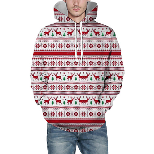 Men's Pullover Hoodie Sweatshirt Striped Graphic 3D Christmas Daily 3D Print Christmas Hoodies Sweatshirts Red
Men's Pullover Hoodie Sweatshirt Striped Graphic 3D Christmas Daily 3D Print Christmas Hoodies Sweatshirts Red