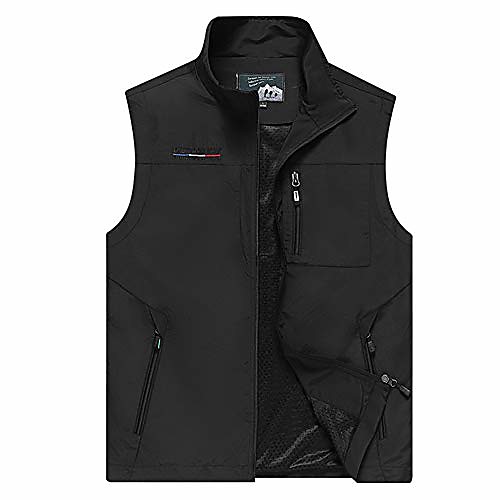 Mens Work Vest Summer Travel Photo Vest Cargo Sleeveless Jackets with Pockets
Mens Work Vest Summer Travel Photo Vest Cargo Sleeveless Jackets with Pockets