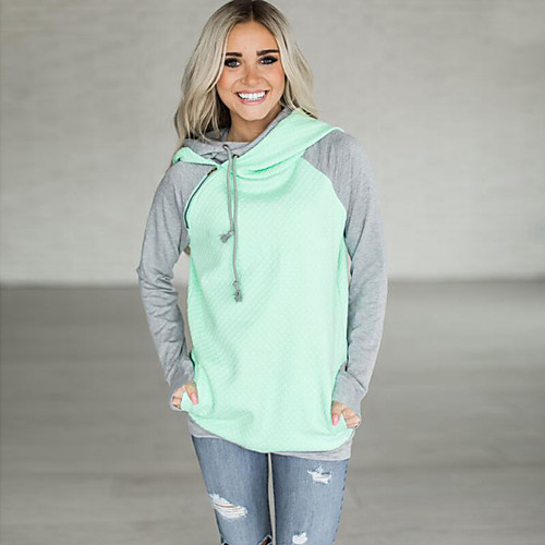 Women's Pullover Hoodie Sweatshirt Color Block Daily Casual Hoodies Sweatshirts White Blushing Pink Wine
Women's Pullover Hoodie Sweatshirt Color Block Daily Casual Hoodies Sweatshirts White Blushing Pink Wine