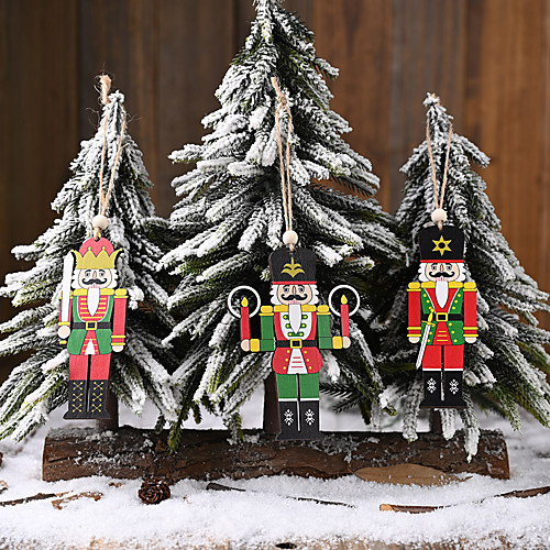 Christmas Decorations Wooden Walnut Soldier Standing Pendant Wooden Creative Pendant Doll Pendant
Christmas Decorations Wooden Walnut Soldier Standing Pendant Wooden Creative Pendant Doll Pendant