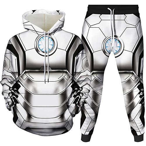 Men's 3D Hoodies Set Graphic 3D 2 Piece Hooded Daily 3D Print Casual Hoodies Sweatshirts Long Sleeve White
Men's 3D Hoodies Set Graphic 3D 2 Piece Hooded Daily 3D Print Casual Hoodies Sweatshirts Long Sleeve White