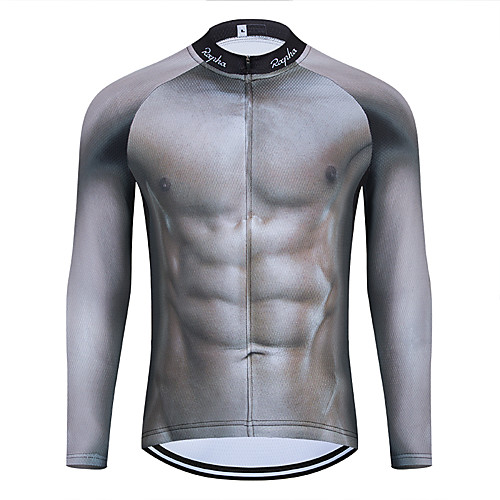 WECYCLE Women's Men's Long Sleeve Cycling Jersey Winter Grey 3D Bike Jersey Top Mountain Bike MTB Road Bike Cycling Breathable Quick Dry Sports Clothing Apparel / Stretchy / Athletic
WECYCLE Women's Men's Long Sleeve Cycling Jersey Winter Grey 3D Bike Jersey Top Mountain Bike MTB Road Bike Cycling Breathable Quick Dry Sports Clothing Apparel / Stretchy / Athletic