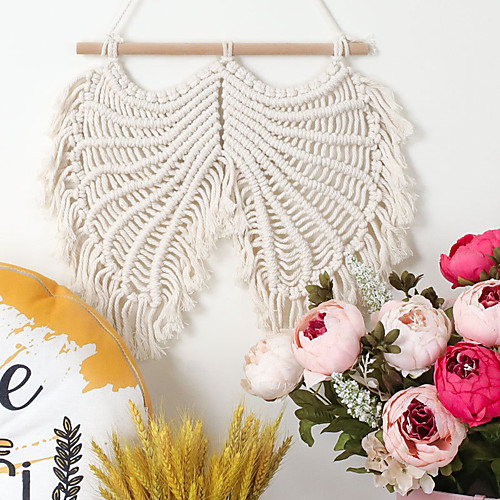 Hand Woven Macrame Wall Hanging Ornament Bohemian Boho Art Decor Home Bedroom Living Room Decoration Nordic Handmade Tassel Cotton
Hand Woven Macrame Wall Hanging Ornament Bohemian Boho Art Decor Home Bedroom Living Room Decoration Nordic Handmade Tassel Cotton