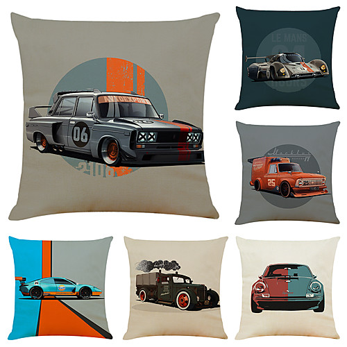 Cushion Cover 6PC Linen Soft Decorative Square Throw Pillow Cover Cushion Case Pillowcase for Sofa Bedroom 45 x 45 cm (18 x 18 Inch) Superior Quality Mashine Washable
Cushion Cover 6PC Linen Soft Decorative Square Throw Pillow Cover Cushion Case Pillowcase for Sofa Bedroom 45 x 45 cm (18 x 18 Inch) Superior Quality Mashine Washable