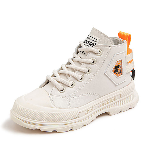 Boys' Girls' Boots Combat Boots PU Little Kids(4-7ys) Daily Walking Shoes White Black Pink Fall Winter / Booties / Ankle Boots / Rubber
Boys' Girls' Boots Combat Boots PU Little Kids(4-7ys) Daily Walking Shoes White Black Pink Fall Winter / Booties / Ankle Boots / Rubber