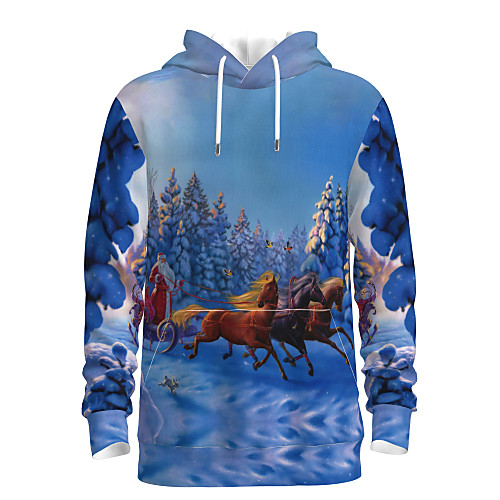 Men's Pullover Hoodie Sweatshirt Graphic 3D Horse Christmas Daily 3D Print 3D Print Christmas Hoodies Sweatshirts Blue
Men's Pullover Hoodie Sweatshirt Graphic 3D Horse Christmas Daily 3D Print 3D Print Christmas Hoodies Sweatshirts Blue