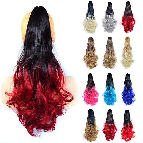 Clip In / On Hair Tie Fashionable Design / Creative / Women Synthetic Hair Hair Piece Hair Extension Curly 22 inch Professioanl Use / Office & Career / Festival
Clip In / On Hair Tie Fashionable Design / Creative / Women Synthetic Hair Hair Piece Hair Extension Curly 22 inch Professioanl Use / Office & Career / Festival