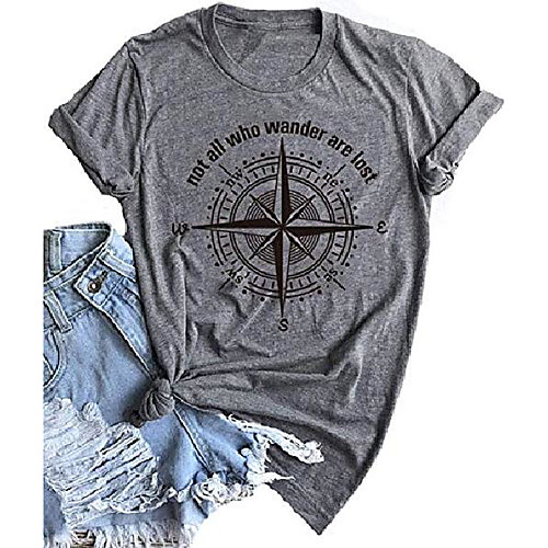 women's not all who wander are lost with compass letter print graphic travel shirt tops (white, 2xl)
women's not all who wander are lost with compass letter print graphic travel shirt tops (white, 2xl)