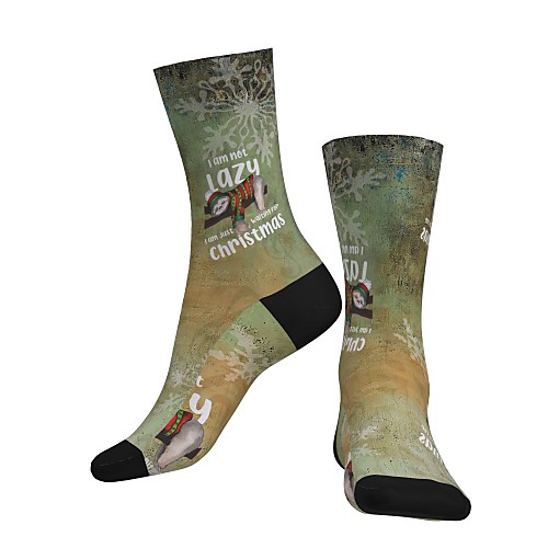 Crew Socks Compression Socks Calf Socks Athletic Sports Socks Cycling Socks Women's Men's Bike / Cycling Breathable Soft Comfortable 1 Pair Christmas Santa Claus Cotton Green S M L / Stretchy
Crew Socks Compression Socks Calf Socks Athletic Sports Socks Cycling Socks Women's Men's Bike / Cycling Breathable Soft Comfortable 1 Pair Christmas Santa Claus Cotton Green S M L / Stretchy