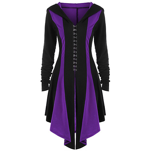 Women's Solid Colored Lace up Punk & Gothic Spring & Fall Coat Long Party Long Sleeve Polyster Coat Tops Blue
Women's Solid Colored Lace up Punk & Gothic Spring & Fall Coat Long Party Long Sleeve Polyster Coat Tops Blue
