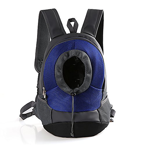 portable pet carrier backpack, head out design adjustable cat dog travel front shoulder bag, easy-fit for traveling hiking camping (l, blue)
portable pet carrier backpack, head out design adjustable cat dog travel front shoulder bag, easy-fit for traveling hiking camping (l, blue)