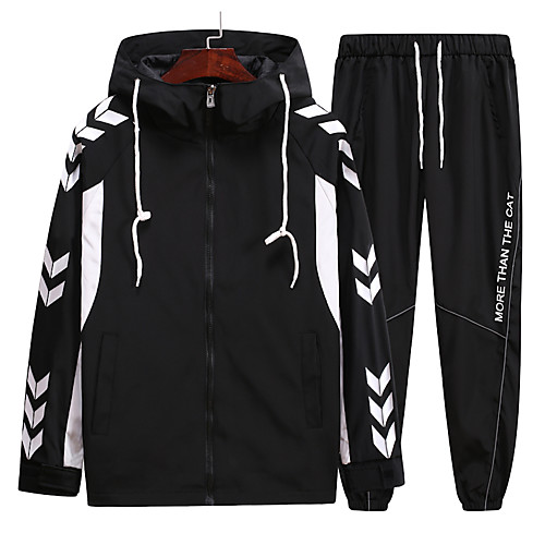 Men's Activewear Set Slogan Hooded Daily Basic Hoodies Sweatshirts Long Sleeve White Black Blushing Pink
Men's Activewear Set Slogan Hooded Daily Basic Hoodies Sweatshirts Long Sleeve White Black Blushing Pink