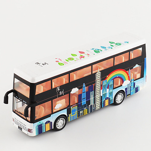 Alloy Double-decker Bus Toy Car Pull Back Vehicle Simulation Music & Light All Kids Adults Car Toys
Alloy Double-decker Bus Toy Car Pull Back Vehicle Simulation Music & Light All Kids Adults Car Toys