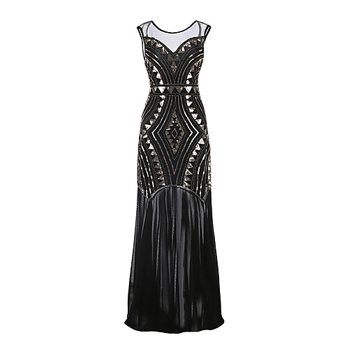 The Great Gatsby Charleston Retro Vintage 1920s Vacation Dress Flapper Dress Cocktail Dress Ball Gown Prom Dress Women's Sequin Costume Black Vintage Cosplay Party Homecoming Prom
The Great Gatsby Charleston Retro Vintage 1920s Vacation Dress Flapper Dress Cocktail Dress Ball Gown Prom Dress Women's Sequin Costume Black Vintage Cosplay Party Homecoming Prom