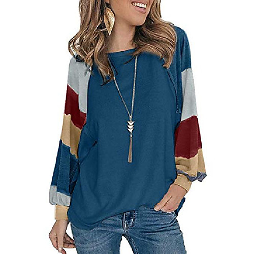 womens color block round neck tunic tops casual sleeve shirts blouses sweatshirt khaki xx-large
womens color block round neck tunic tops casual sleeve shirts blouses sweatshirt khaki xx-large