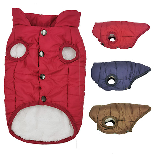 Dog Jacket Fleece Vest Solid Colored Classic Style Christmas Casual / Daily Winter Dog Clothes Puppy Clothes Dog Outfits Warm Red Blue Pink Costume for Girl and Boy Dog Cotton XS S M L XL XXL
Dog Jacket Fleece Vest Solid Colored Classic Style Christmas Casual / Daily Winter Dog Clothes Puppy Clothes Dog Outfits Warm Red Blue Pink Costume for Girl and Boy Dog Cotton XS S M L XL XXL