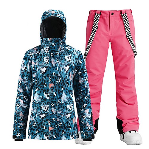 Women's Ski Jacket with Pants Skiing Snowboarding Winter Sports Waterproof Windproof Warm 100% Polyester Clothing Suit Ski Wear
Women's Ski Jacket with Pants Skiing Snowboarding Winter Sports Waterproof Windproof Warm 100% Polyester Clothing Suit Ski Wear