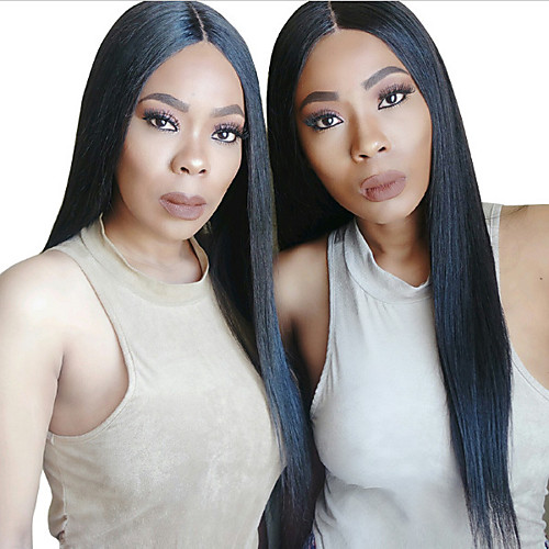 10-28 Inch Ladies Wig Set Wig Front Lace Synthetic Fiber Wig Black Center Split Long Straight Hair Handwoven Doll Hair Bangs
10-28 Inch Ladies Wig Set Wig Front Lace Synthetic Fiber Wig Black Center Split Long Straight Hair Handwoven Doll Hair Bangs