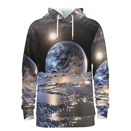 Men's Pullover Hoodie Sweatshirt Universe Graphic 3D Front Pocket Daily 3D Print 3D Print Casual Hoodies Sweatshirts Khaki
Men's Pullover Hoodie Sweatshirt Universe Graphic 3D Front Pocket Daily 3D Print 3D Print Casual Hoodies Sweatshirts Khaki