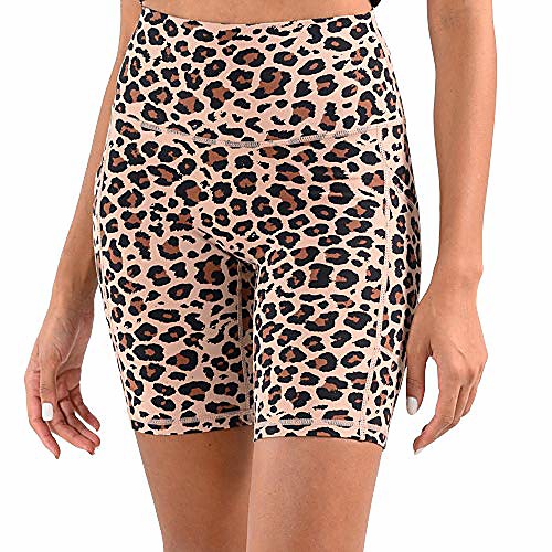 high waist workout yoga shorts for women compression athletic running short with deep pockets (pink leopard, xsmall)
high waist workout yoga shorts for women compression athletic running short with deep pockets (pink leopard, xsmall)