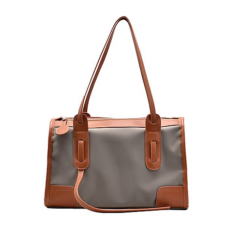 Women's Bags PU Leather Nylon Top Handle Bag Hobo Bag Zipper Outdoor Office & Career Handbags Black Khaki Dark Gray
Women's Bags PU Leather Nylon Top Handle Bag Hobo Bag Zipper Outdoor Office & Career Handbags Black Khaki Dark Gray