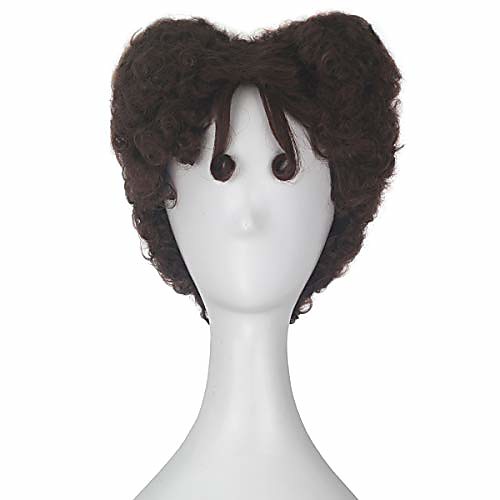 icos short curly heart style hair unisex halloween cosplay costume wig (chestnut brown)
icos short curly heart style hair unisex halloween cosplay costume wig (chestnut brown)