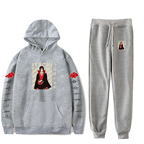 Inspired by Naruto Cosplay Akatsuki Uchiha Itachi Pants Outfits Polyester / Cotton Blend Print Printing Pants For Women's / Men's / Hoodie / Hoodie
Inspired by Naruto Cosplay Akatsuki Uchiha Itachi Pants Outfits Polyester / Cotton Blend Print Printing Pants For Women's / Men's / Hoodie / Hoodie
