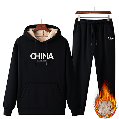 Men's 2 Piece Tracksuit Sweatsuit Long Sleeve 2pcs Thermal Warm Breathable Soft Fitness Gym Workout Running Walking Jogging Sportswear Outfit Set Clothing Suit Sweatshirt Black Activewear
Men's 2 Piece Tracksuit Sweatsuit Long Sleeve 2pcs Thermal Warm Breathable Soft Fitness Gym Workout Running Walking Jogging Sportswear Outfit Set Clothing Suit Sweatshirt Black Activewear